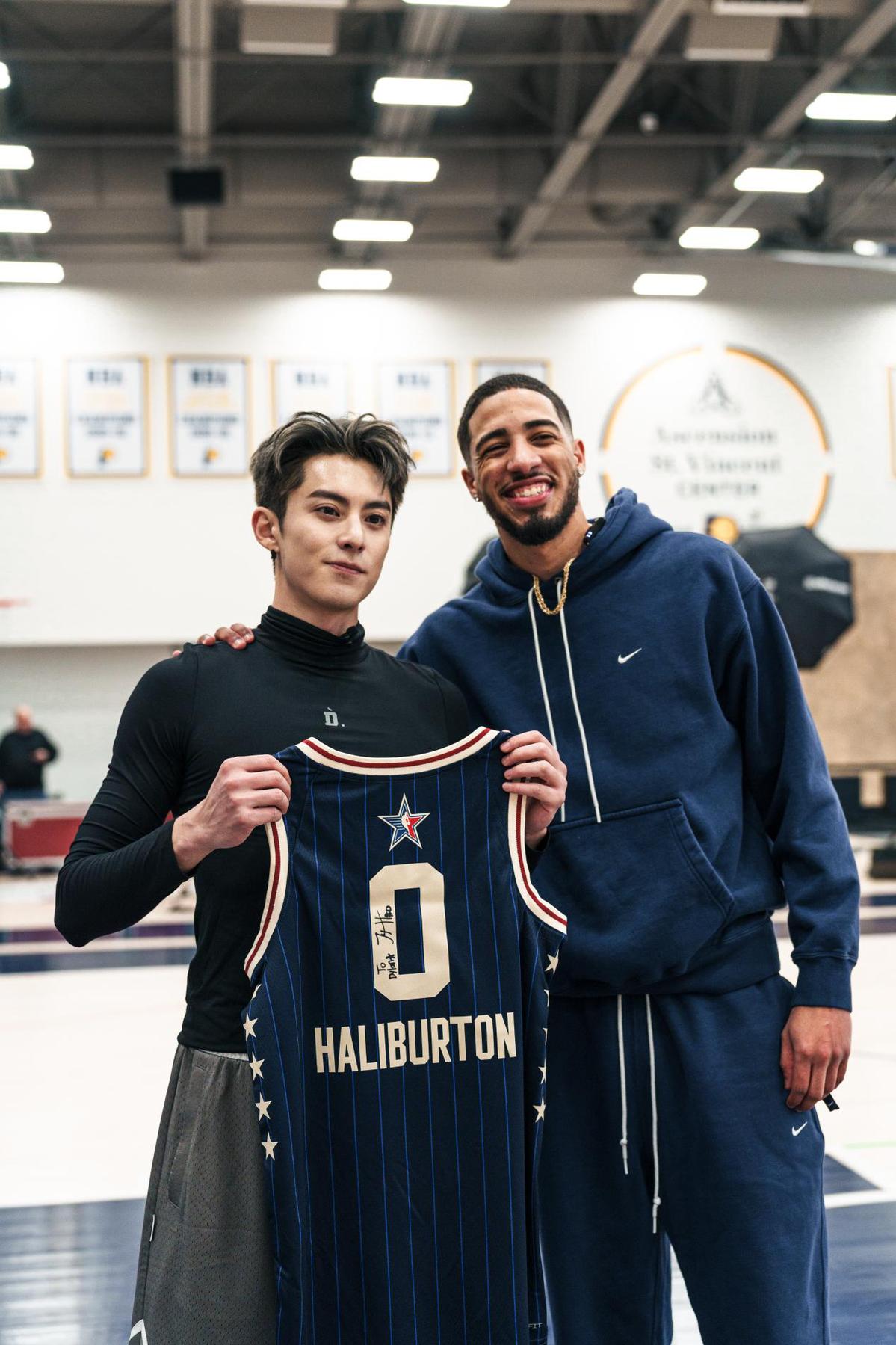 NBA明星扬帆学园篮球交流
